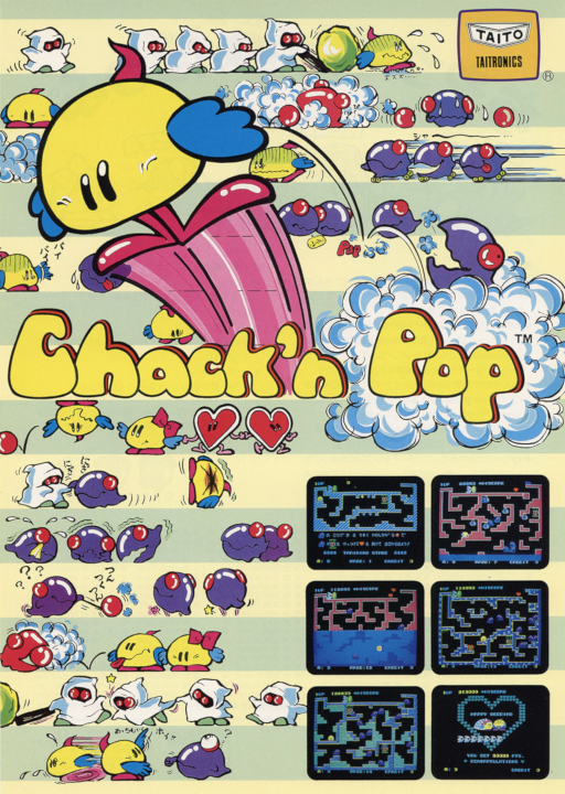 Chack'n Pop Game Cover